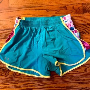 Under Armour Women’s teal blue running short